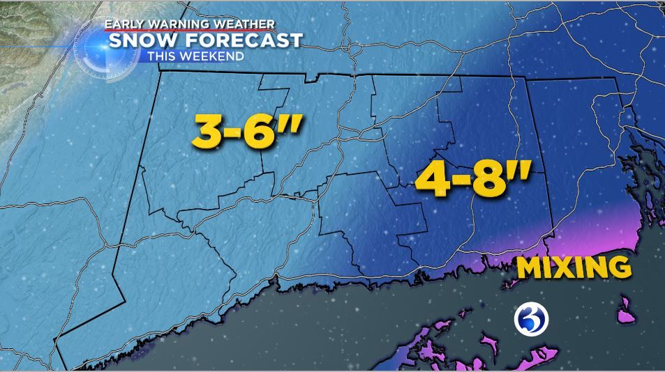 Channel 3 names 1st storm of season as parts of CT under winter WFSB 3 Connecticut