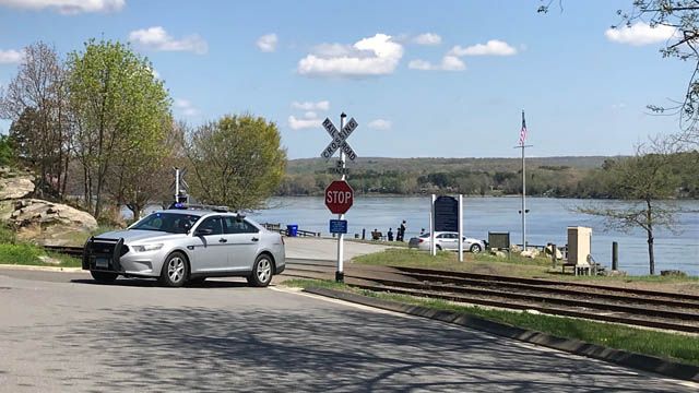 The Deep River landing was closed after a body was found in the Connecticut River on the Essex/Deep River line. (WFSB)