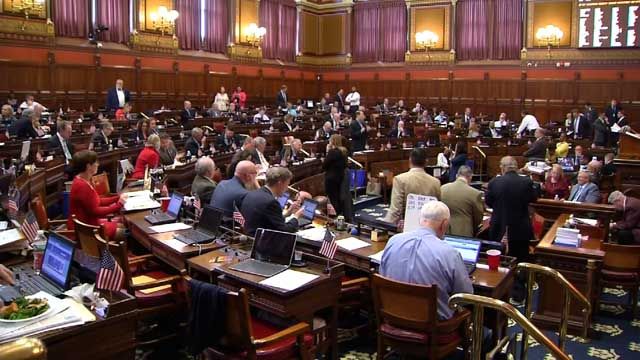 Lawmakers have been discussing a number of items, including the state budget, before the end of the legislative session on Wednesday at midnight. (WFSB)