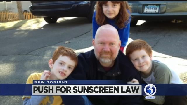 Video: Local mom pushes to change school sunscreen law