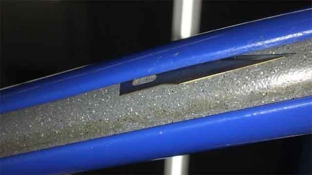 Woman injured by razor blade found stuck in Walmart shopping cart handle