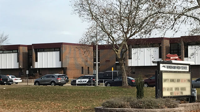 Windham High School swept by CT State Police after bomb threat - WFSB 3 ...