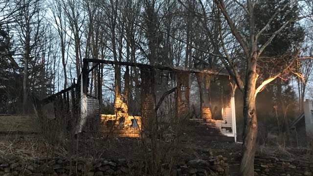 Firefighters battle Lisbon house fire - WFSB 3 Connecticut